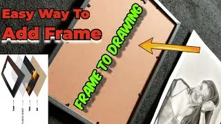 How to Add any Art paintings to Frame try this easy method | #howtodo