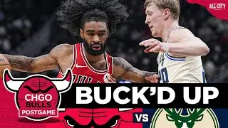 BULLS POSTGAME: Coby White & Trade-Focused Bulls BLOWN OUT by Bucks | CHGO Bulls Podcast