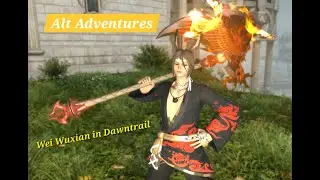 Wei Wuxian's Dawntrail journey, bunboi alt, JP voiceover (FFXIV)