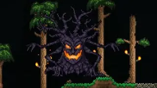Terraria Halloween Event - Pumpkin Moon