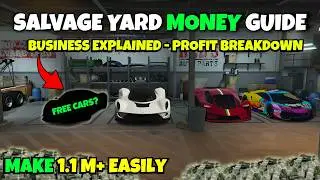 Salvage Yard GTA 5 Online Full Guide | Salvage yard free car | Mc ABLE #gta5 #gtaonline