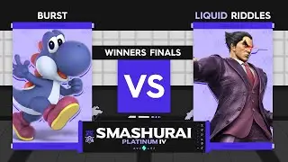 Smashurai Platinum #4 | Burst (Yoshi) Vs. Riddles (Kazuya) Winners Finals