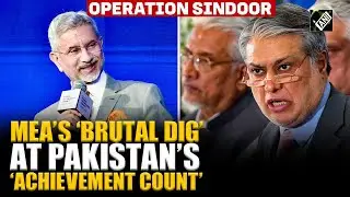 MEA Spox Randhir Jaiswal takes ‘wild dig’ at Pak FM Ishaq Dar over his comments on Operation Sindoor