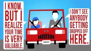 Dropping Kids Off at School -RoofTop Comedy CutOut