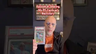 Episode 4: Sharing My PC Cards w/Backstory #sportscards #footballcards #joemontana #49ers #nfl