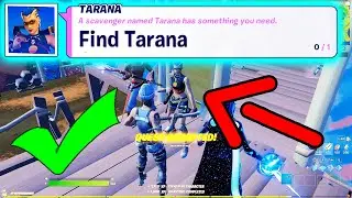 FIND TARANA FORTNITE CHAPTER 2 SEASON 6 WEEK 3 CHALLENGES