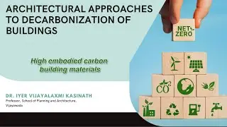 High embodied carbon building materials