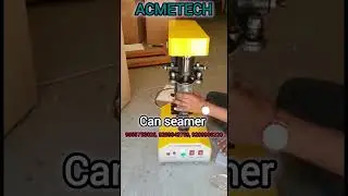 Can Seamer #cansealingmachine #petcansealer #acmetech #machine #pharmecy #aluminiumcansealer
