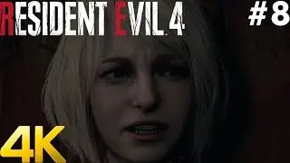 RESIDENT EVIL 4 4K PC Gameplay Walkthrough #8 - Chapter 8 : The Castle Battlements