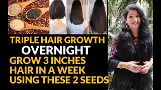 7 Days Challenge, Grow your hair Faster, Thicker, Longer | FENUGREEK SEED for Extreme HAIR GROWTH