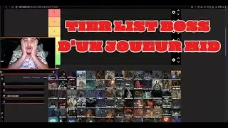 TIER LIST BOSS ELDEN RING D'UN JOUEUR MID