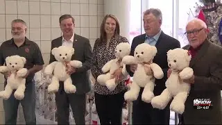 First teddy bears donated to 12th annual &lsquo;Bears in the Air&rsquo; program at South Bend Airport