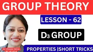Dihedral Group D₃ 🔹 How to Construct D₃ (IIT JAM / CSIR NET / B.Sc)