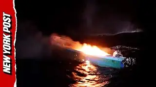 US Coast Guard Sinks Drug Boat