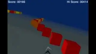 cube runner(cubefield) gameplay - easy