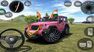 Modified Mahindra Thar 😈 Car Games: Indian Car (Gadi Wala Game) - Car Game Android Gameplay