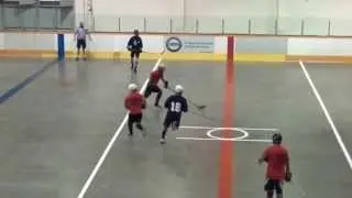 What A Goal! (Ball Hockey Skills - Jason Dunbar) 2013 BCBHA High School Ball Hockey Championship