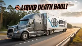 LIQUID DEATH HAUL! 🚛 Georgia to Arkansas | Cross-Country Beverage Run