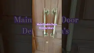 Double Door design Idea's #architecture #moderndoordesign #bedroominteriordesign #interiordesgin