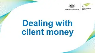 Dealing with client money
