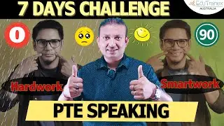PTE Speaking in 7 Days - Score 90 | Plan, Tips & Tricks | Edutrainex PTE