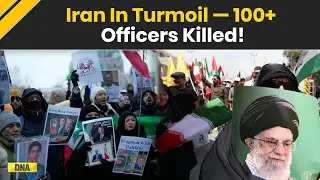 Iran Protests: Over 100 Officers Killed As Khamenei's Regime Faces Deadly Unrest, Death Toll Rises!