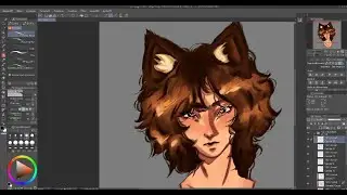 A cozy drawing process ♡ first youtube video