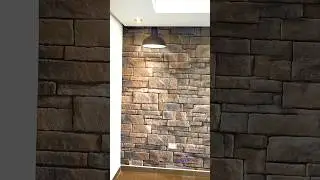 3d stone bricks design wallpaper #homedecor #walldecor