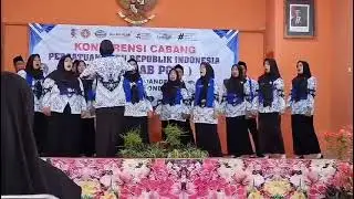 Juara 1 Paduan Suara - Hymne Guru ( Gugus 4  PGRI Dander) 
