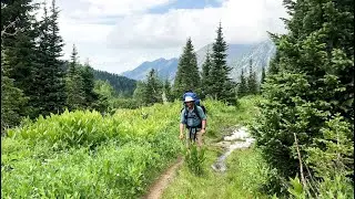 Backpacking to White Pine Lake/ Overnight camping