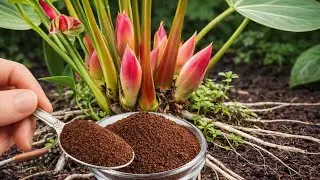 Just Sprinkle This on Anthurium! Explosive New Shoots & Blooms All Year.