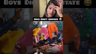 Boys Didn't hesitate 😂😂#song#vairalviedeo#shorts#shreyareacts