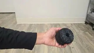 Лента VELCRO, 1,8 м x 0,9 см | Рулон самоклеящейся ленты с клейкой основой | Можно нарезать полос...