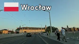 Wrocław: przejazd po centrum