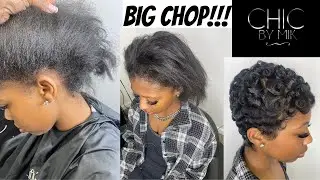 PIXIE CUT WITH PIN CURLS I SHORT HAIR I CHIC BY MIK #shorthairstyles