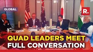 PM Modi, US President Biden And Other Quad Leaders Meet On Sidelines Of G7 Summit | FULL VIDEO