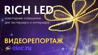Новогоднее освещение для экстерьера и интерьера от RICH LED