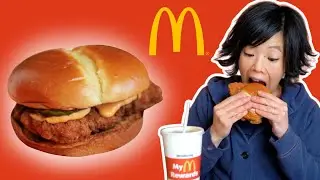 My First Taste of McDonald's NEW Spicy Crispy Sandwich