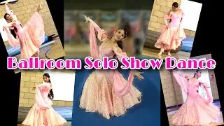 Solo Ballroom Show Dance at the Cheer and Dance Society Showcase 2024  #dance #ballroom