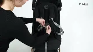 Cybex Coya - как пользоваться ремнями коляски
