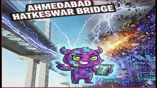Ahmedabad Hatkeshwar Bridge (3D)