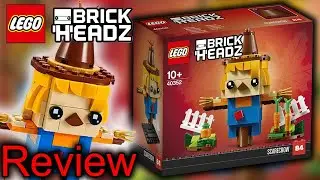 Lego Brickheadz Scarecrow 40352!! REVIEW!!
