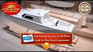 Build Your Dream Fiberglass Catamaran From Scratch With Simple Plans