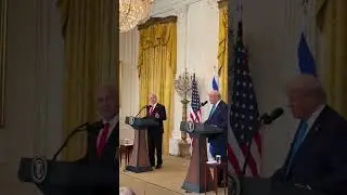 #Israeli PM Benjamin #Netanyahu praises US President Donald Trump. #israel #palestine #gaza #trump