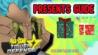 How to get ALL CHRISTMAS PRESENTS in All Star Tower Defense! (GOGETA IS BACK!?)