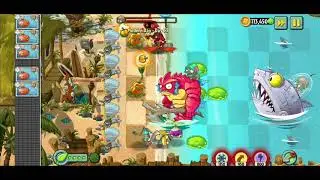 PvZ 2 - Modern Day Day 33 (Zombot Sharktronic Sub Boss)