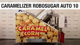 Caramelizer RoboSugar Auto 10 Caramel Corn machine by RoboLabs