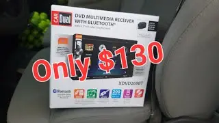 Dual Electronics XDVD269BT Stereo Install and review