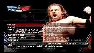 WWE SMACKDOWN VS RAW 2010 PS2 Gameplay