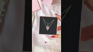 Heart and Sword Necklaces 💝 #couplejewelry